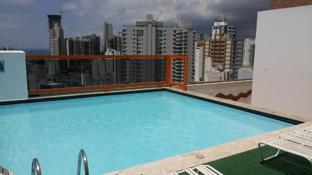 Maravilhoso Apartamento 2 Quartos Com Ofuro Porto Da Barra Salvador Summer Barra Flat Exteriér fotografie